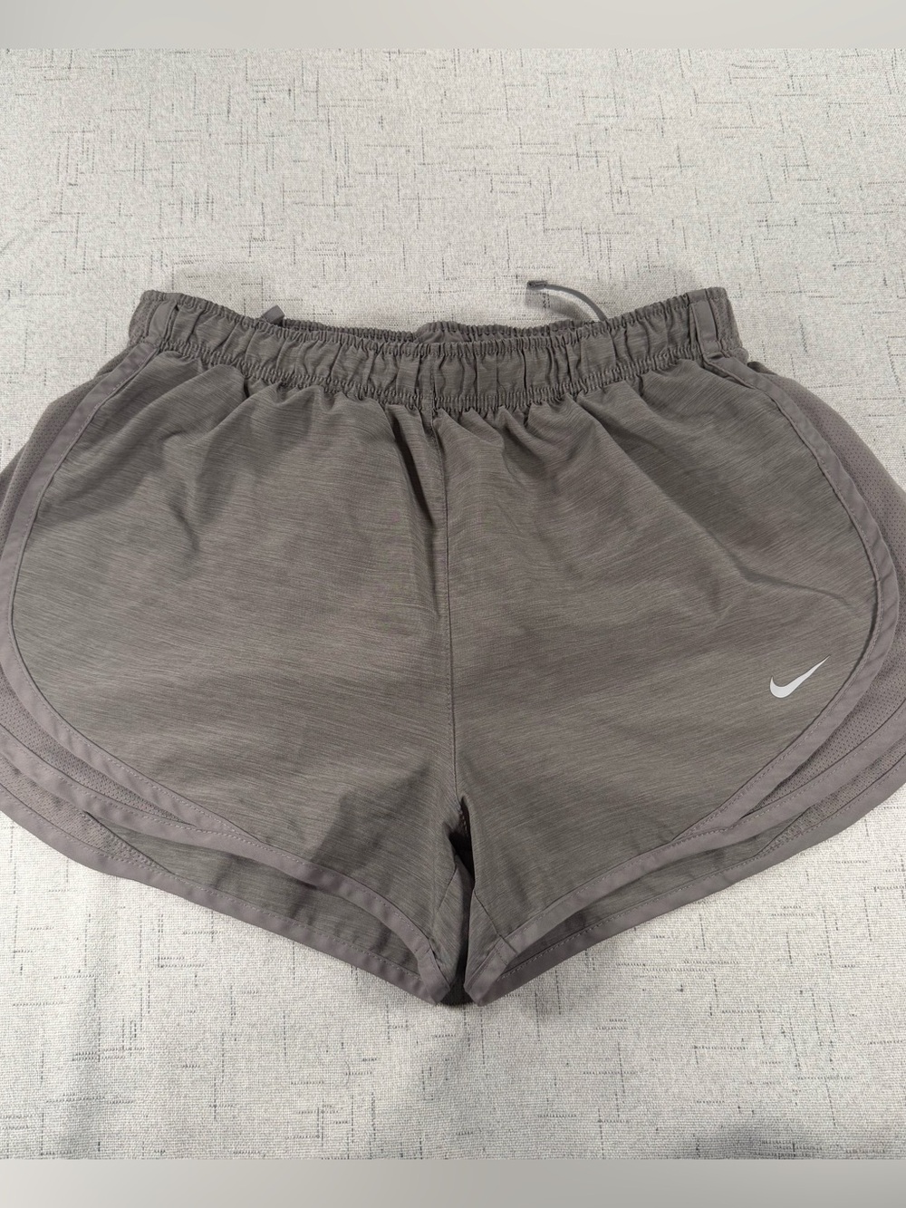 Nike Women’s Taupe Lightweight Athletic Shorts